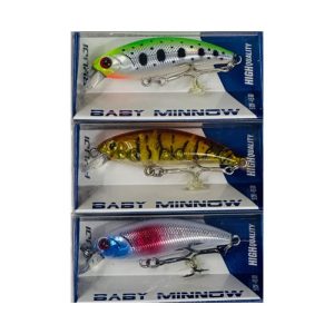 لور قزلی RYUJI 5cm 4.5g Sinking Baby Minno