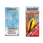 لور قزلی 4cm- 6g کندور CONDOR MOSGUITO 4449040