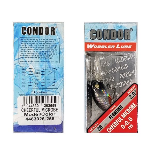 لور قزلی 2.5cm- 2g کندور CONDOR CHEERFUL MICROBE 4463026