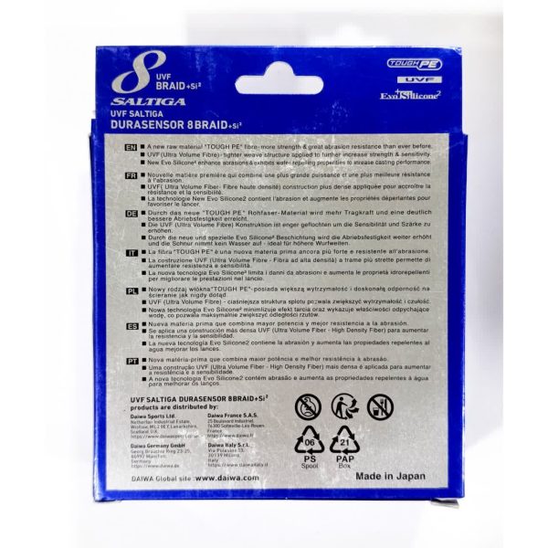 نخ براید دایوا سالتیگا دوراسنسور (DAIWA SALTIGA DURASENSOR)