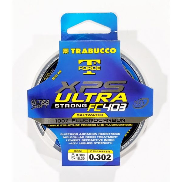 نخ فلوروکربن تراباکو مدل T_FORCE XPS ULTRA STRONG FC403