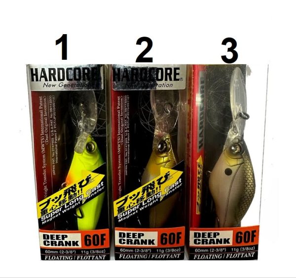 لور کرنک دوئل DUEL Deep Crank 60F-6cm-11g