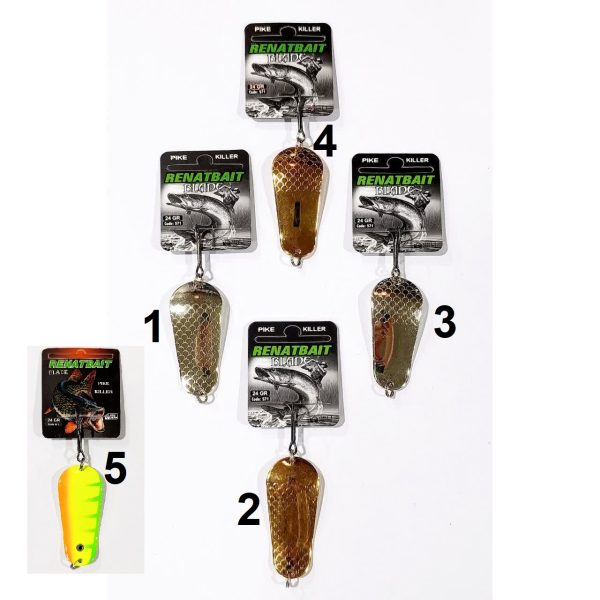 قاشقک ماهیگیری 24 گرم 6.5 سانتی‌متر RENAT BAIT