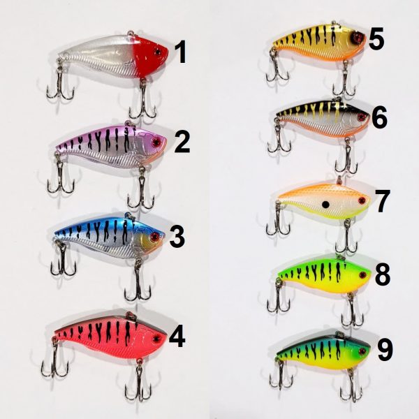 لور ماهیگیری 6.5cm-18g مارک HUNT طرح یوزوری