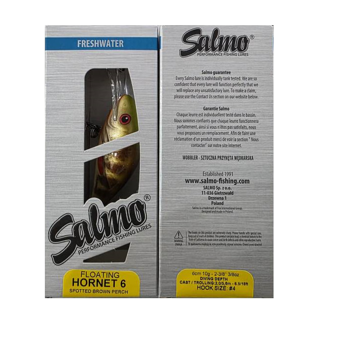 لور اسپین Salmo hornest 6 -6cm-10g