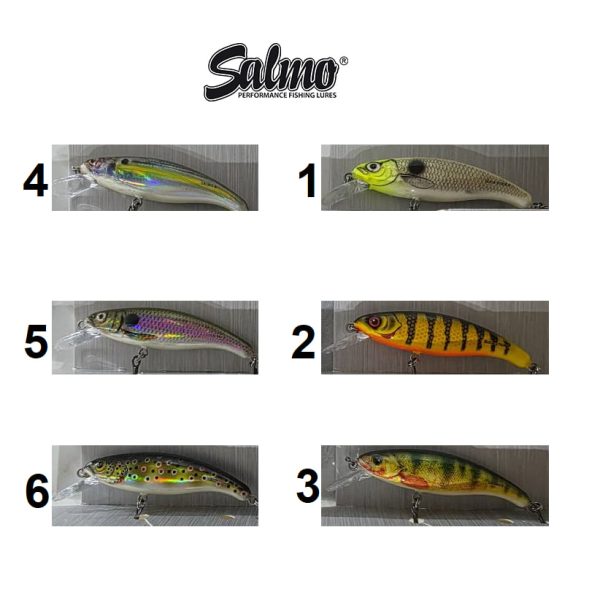 لور اسپین Salmo Slick Stick 6 -6cm-4.5g