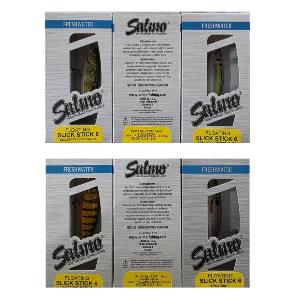 لور اسپین Salmo Slick Stick 6 -6cm-4.5g
