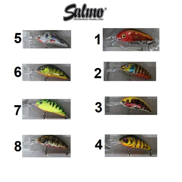 لور اسپین Salmo Rattlin Hornet 4.5 -4.5cm-6 g