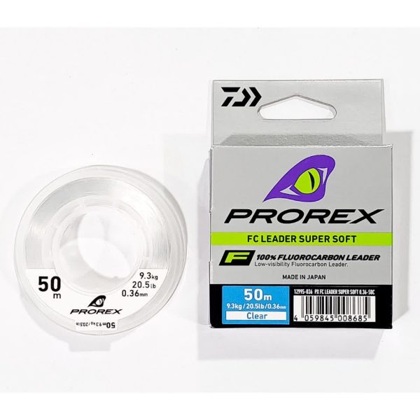 نخ لیدر فلوروکربن DAIWA PROREX Prorex FC Leader Super Soft