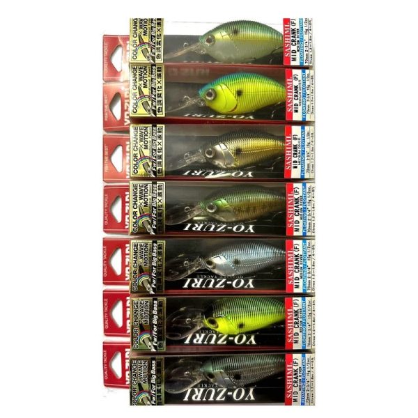 لور کرنک یوزوری YO_ZURI Sashimi Mid Crank-7cm-14g