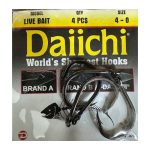 قلاب آب شوری تخصصی طعمه زنده Daiichi Live Bait Hook