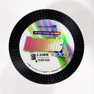 نخ براید مولتی‌کالر DYNAMIC PE X8 حلقه 1500 متری