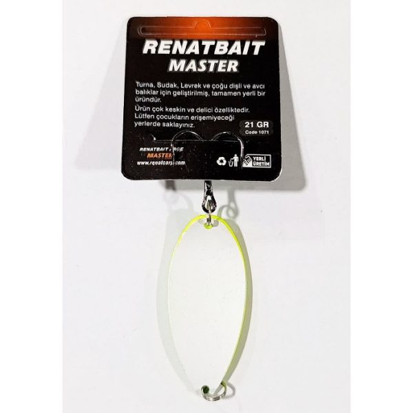 قاشقک ماهیگیری 21 گرم 6.5 سانتی‌متر RENAT BAIT