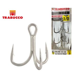 قلاب سه‌شاخ آب‌شوری Trabucco Shinken 5646 ST-56 Treble Hook