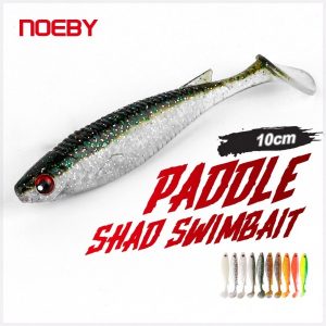 لور ژله‌ای جیگ‌خور NOEBY 10cm-8 g (بسته 4 عددی) در 8 رنگ