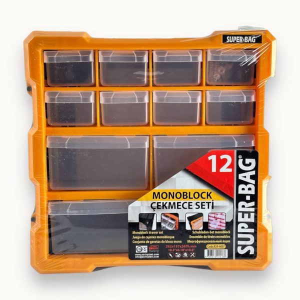 جعبه قلاب و ابزار مدل ASR-6007 سوپربگ (Superbag) ترکیه