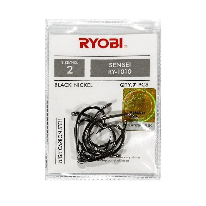 قلاب ماهیگیری ریوبی RYOBI RY-1010 (بسته 7 عددی)