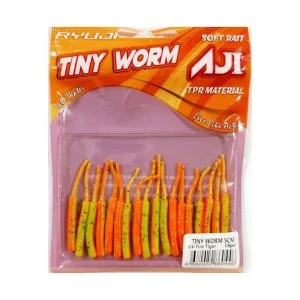 طعمه ژله ای کرم ماهیگیری ریوجی RYUJI TINY WORM